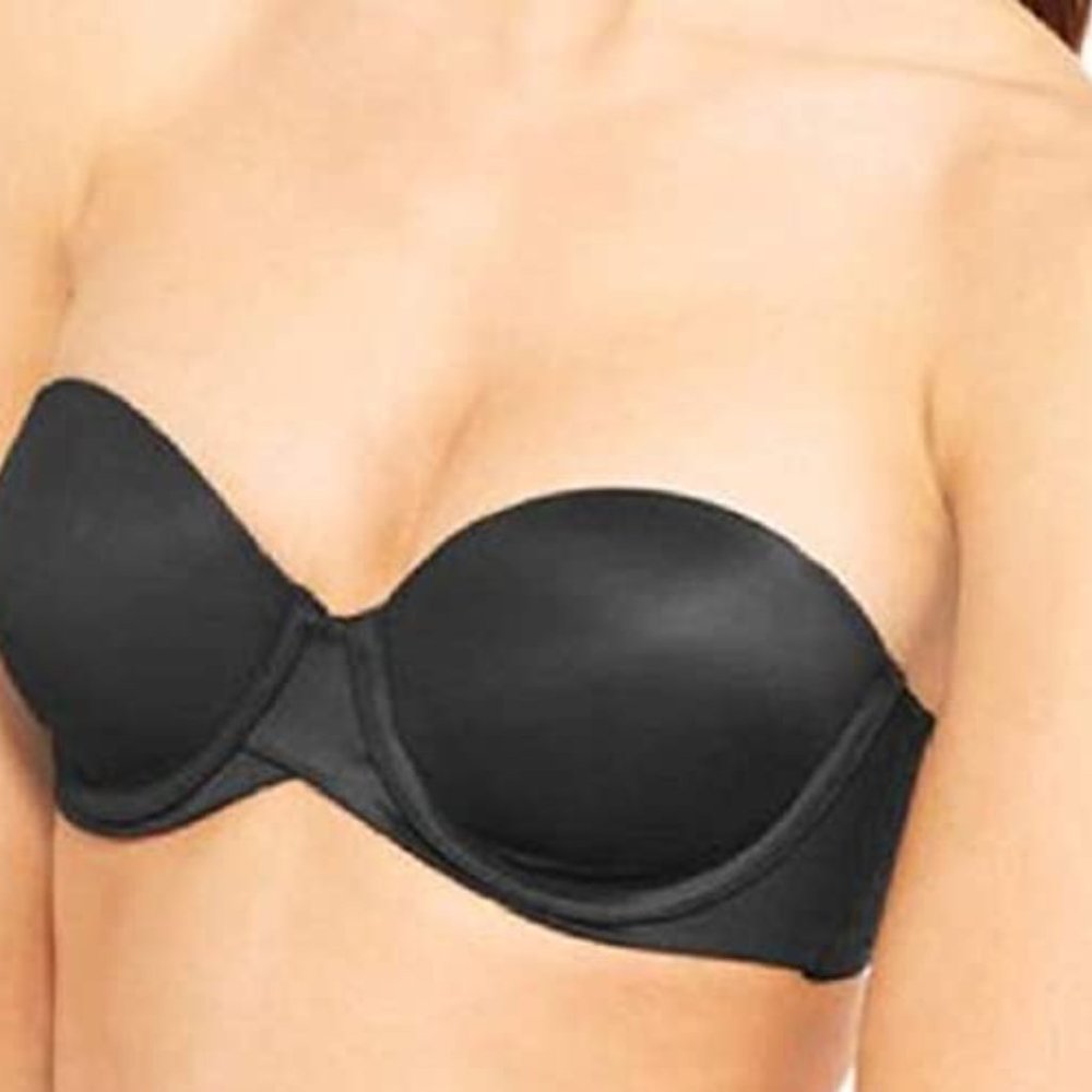 Bra womens new sizes 36C or 38C 79% nylon 21% spandex strapless Maidenform